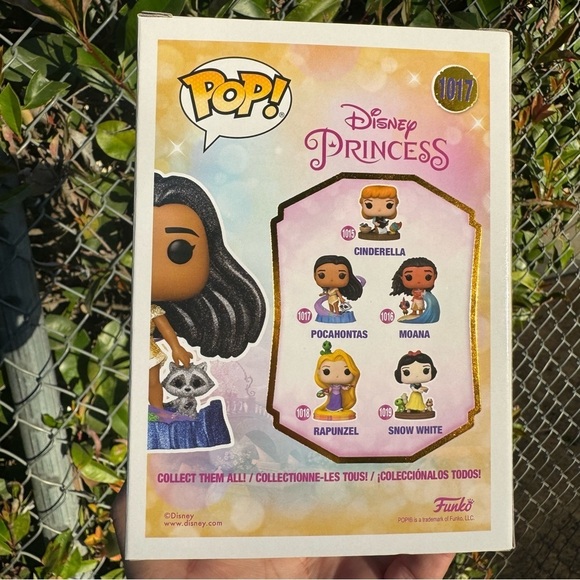 Disney Princess Pocahontas Diamond Collection Hot Topic Exclusive Funko Pop - Picture 7 of 9